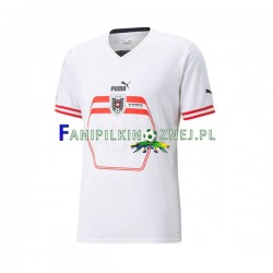 Koszulka Reprezentacji Austrii 2022 Wyjazdowa Krótkie Rękawy ,Męska