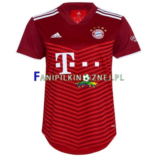 Koszulka Bayern Monachium 2021-2022 Domowa Krótkie Rękawy ,Damska