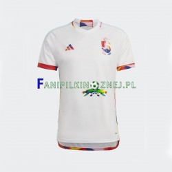 Koszulka Reprezentacji Belgii Mistrzostwa Świata 2022 Wyjazdowa Krótkie Rękawy ,Męska