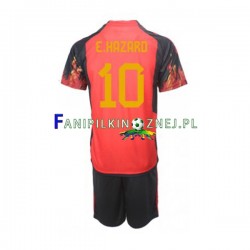 Koszulka Reprezentacji Belgii Hazard 10 Mistrzostwa Świata 2022 Domowa Krótkie Rękawy ,Dziecięca