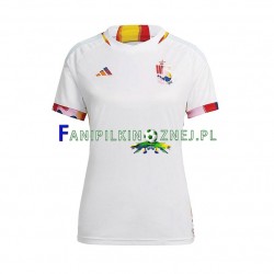 Koszulka Reprezentacji Belgii Mistrzostwa Świata 2022 Wyjazdowa Krótkie Rękawy ,Damska