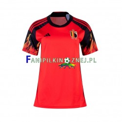 Koszulka Reprezentacji Belgii Mistrzostwa Świata 2022 Domowa Krótkie Rękawy ,Damska