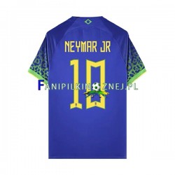 Koszulka Reprezentacji Brazylii Neymar JR 10 Mistrzostwa Świata 2022 Wyjazdowa Krótkie Rękawy ,Męska