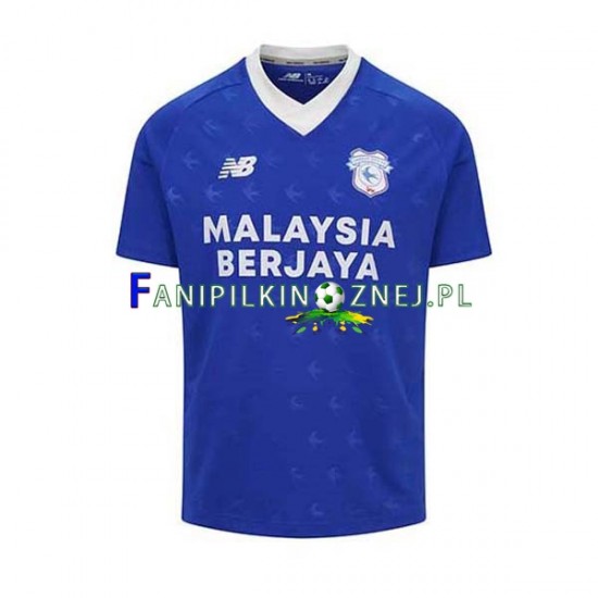 Koszulka Cardiff City 2022-2023 Domowa Krótkie Rękawy ,Męska Koszulka Cardiff City 2022-2023 Domowa Krótkie Rękawy ,Męska