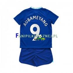 Koszulka Chelsea Aubameyang 9 2022-2023 Domowa Krótkie Rękawy ,Dziecięca