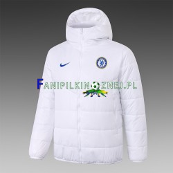 Chelsea Biały Kurtka Puchowa ,Męska