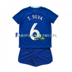 Koszulka Chelsea T. Silva 6 2022-2023 Domowa Krótkie Rękawy ,Dziecięca