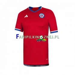 Koszulka Reprezentacji Chile 2022 Domowa Krótkie Rękawy ,Męska