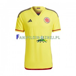 Koszulka 2022-2023 Domowa Krótkie Rękawy ,Męska Reprezentacji Kolumbii