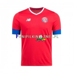 Koszulka Reprezentacji Kostaryki Mistrzostwa Świata 2022 Domowa Krótkie Rękawy ,Męska