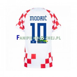 Koszulka Reprezentacji Chorwacji Modrić 10 Mistrzostwa Świata 2022 Domowa Krótkie Rękawy ,Męska