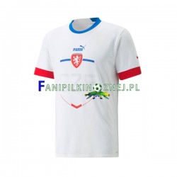 Koszulka Reprezentacji Czech 2022 Wyjazdowa Krótkie Rękawy ,Męska