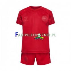 Koszulka Reprezentacji Danii Mistrzostwa Świata 2022 Domowa Krótkie Rękawy ,Dziecięca