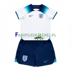 Koszulka Reprezentacji Anglii Mistrzostwa Świata 2022 Domowa Krótkie Rękawy ,Dziecięca