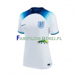 Koszulka Reprezentacji Anglii Mistrzostwa Świata 2022 Domowa Krótkie Rękawy ,Damska