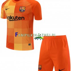 Koszulka FC Barcelona Bramkarska 2021-2022 Domowa Krótkie Rękawy ,Dziecięca