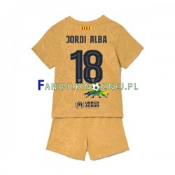 Koszulka FC Barcelona Jordi Alba 18 2022-2023 Wyjazdowa Krótkie Rękawy ,Dziecięca