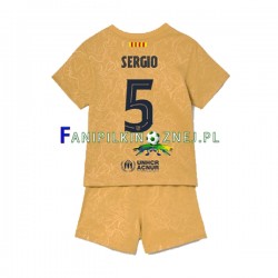 Koszulka FC Barcelona Sergio Busquets 5 2022-2023 Wyjazdowa Krótkie Rękawy ,Dziecięca