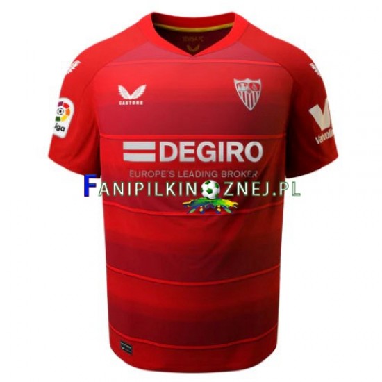 Koszulka Sevilla FC 2022-2023 Wyjazdowa Krótkie Rękawy ,Męska