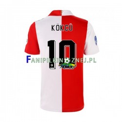 Koszulka Feyenoord Rotterdam Orkun Kokcu 10 2022-2023 Domowa Krótkie Rękawy ,Męska
