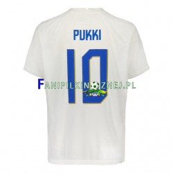 Koszulka Reprezentacji Finlandii PUKKI 10 2022 Domowa Krótkie Rękawy ,Męska