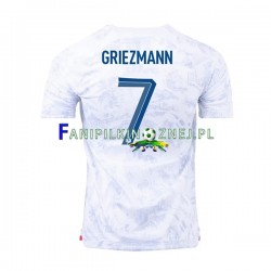 Koszulka Reprezentacji Francji Griezmann 7 Mistrzostwa Świata 2022 Wyjazdowa Krótkie Rękawy ,Męska