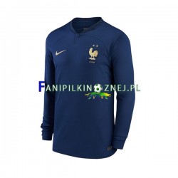 Koszulka Reprezentacji Francji Mistrzostwa Świata 2022 Domowa Długie Rękawy ,Męska