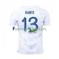 Koszulka Reprezentacji Francji Kante 13 Mistrzostwa Świata 2022 Wyjazdowa Krótkie Rękawy ,Męska