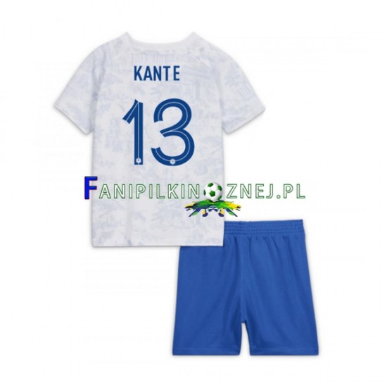 Koszulka Reprezentacji Francji Kante 13 Mistrzostwa Świata 2022 Wyjazdowa Krótkie Rękawy ,Dziecięca Koszulka Reprezentacji Francji Kante 13 Mistrzostwa Świata 2022 Wyjazdowa Krótkie Rękawy ,Dziecięca