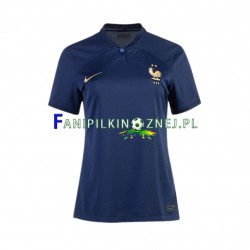 Koszulka Reprezentacji Francji Mistrzostwa Świata 2022 Domowa Krótkie Rękawy ,Damska