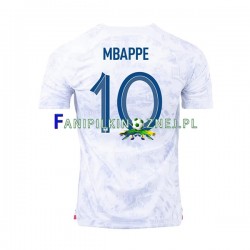 Koszulka Reprezentacji Francji Mbappé 10 Mistrzostwa Świata 2022 Wyjazdowa Krótkie Rękawy ,Męska