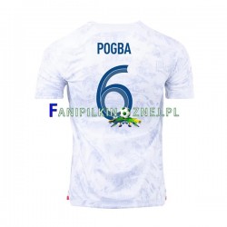 Koszulka Reprezentacji Francji Pogba 6 Mistrzostwa Świata 2022 Wyjazdowa Krótkie Rękawy ,Męska