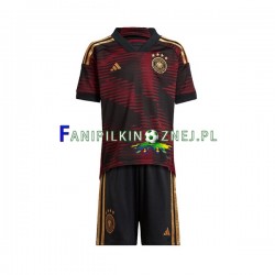 Koszulka Reprezentacji Niemiec Mistrzostwa Świata 2022 Wyjazdowa Krótkie Rękawy ,Dziecięca