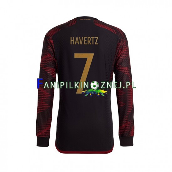 Koszulka Reprezentacji Niemiec Havertz 7 Mistrzostwa Świata 2022 Wyjazdowa Długie Rękawy ,Męska Koszulka Reprezentacji Niemiec Havertz 7 Mistrzostwa Świata 2022 Wyjazdowa Długie Rękawy ,Męska