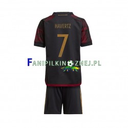 Koszulka Reprezentacji Niemiec Havertz 7 Mistrzostwa Świata 2022 Wyjazdowa Krótkie Rękawy ,Dziecięca