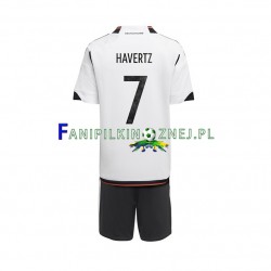 Koszulka Reprezentacji Niemiec Havertz 7 Mistrzostwa Świata 2022 Domowa Krótkie Rękawy ,Dziecięca