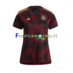 Koszulka Reprezentacji Niemiec Mistrzostwa Świata 2022 Wyjazdowa Krótkie Rękawy ,Damska