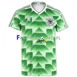 Koszulka Reprezentacji Niemiec 1990 Retro Wyjazdowa Krótkie Rękawy ,Męska