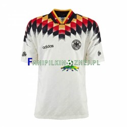 Koszulka Reprezentacji Niemiec Retro 1994 Domowa Krótkie Rękawy ,Męska