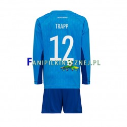 Koszulka Reprezentacji Niemiec TRAPP 12 Bramkarska Mistrzostwa Świata 2022 Domowa Długie Rękawy ,Dziecięca
