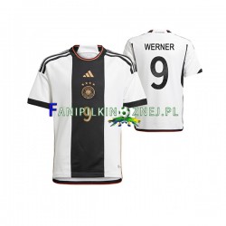 Koszulka Reprezentacji Niemiec Timo Werner 9 Mistrzostwa Świata 2022 Domowa Krótkie Rękawy ,Męska