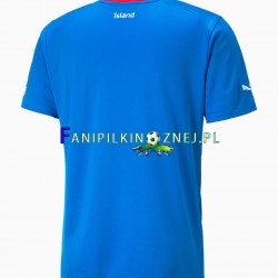 Koszulka Reprezentacji Islandii 2022 Domowa Krótkie Rękawy ,Męska