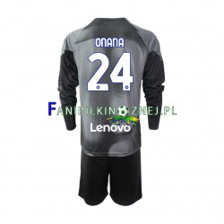 Koszulka Inter Mediolan Andre Onana 24 Bramkarska 2022-2023 Domowa Długie Rękawy ,Dziecięca