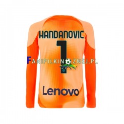 Koszulka Inter Mediolan Samir Handanovic 1 Bramkarska 2022-2023 Czwarty Długie Rękawy ,Męska