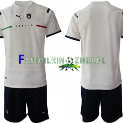 Koszulka Reprezentacji Włoch 2021-2022 Wyjazdowa Krótkie Rękawy ,Dziecięca