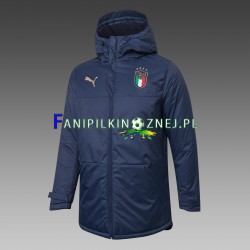 Reprezentacji Włoch Niebieski All-Weather Kurtka Treningowa ,Męska