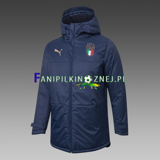 Reprezentacji Włoch Niebieski All-Weather Kurtka Treningowa ,Męska Reprezentacji Włoch Niebieski All-Weather Kurtka Treningowa ,Męska