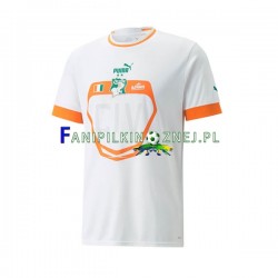 Koszulka Reprezentacji Wybrzeża Kości Słoniowej 2022 Wyjazdowa Krótkie Rękawy ,Męska