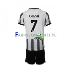 Koszulka Juventus Chiesa 7 2022-2023 Domowa Krótkie Rękawy ,Dziecięca