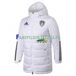 Leeds United Biały Kurtka Puchowa ,Męska